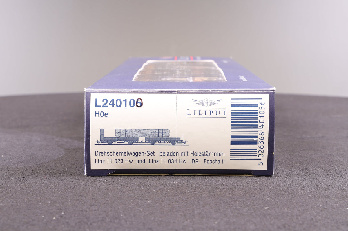 Liliput HOe L240106 - Drehschemelwagen Set