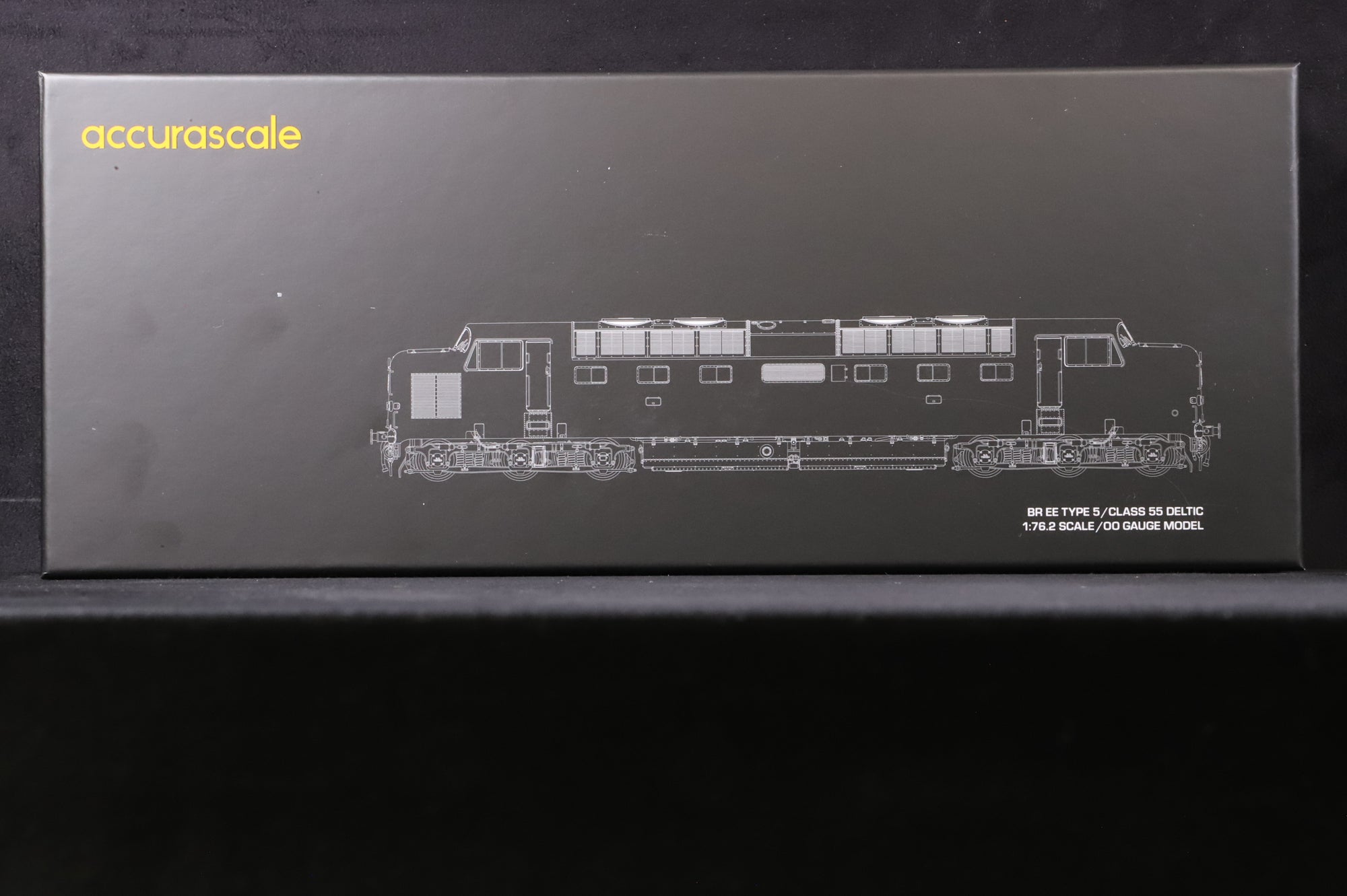 Accurascale OO ACC2795 Class 55 Deltic '55020' BR Blue DCC Sound