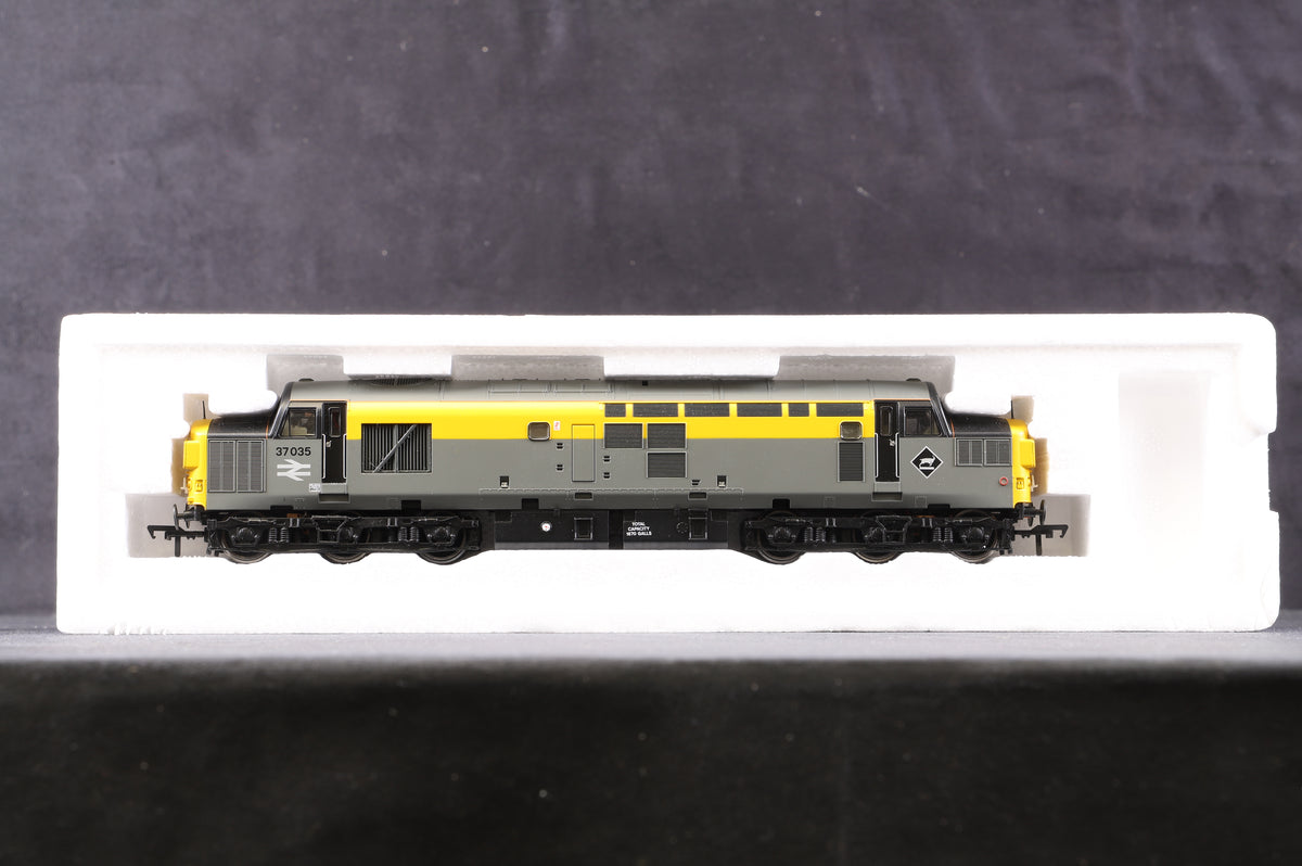 Bachmann OO 32-779 Cl.37/0 &#39;37035&#39; Civil Engineers (Dutch) Grey/Yellow Corner Indicator Boxes