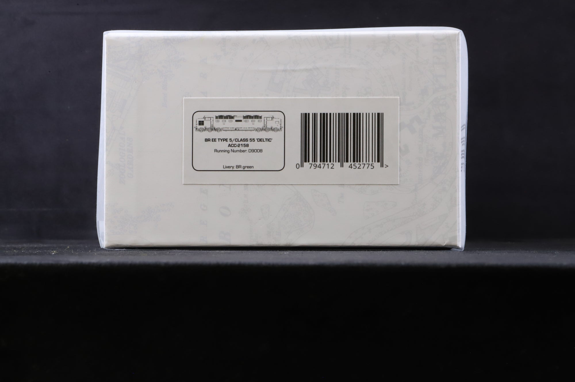 Accurascale/Rails OO ACC-2158 Class 55 Deltic D9008 in BR Two Tone Green