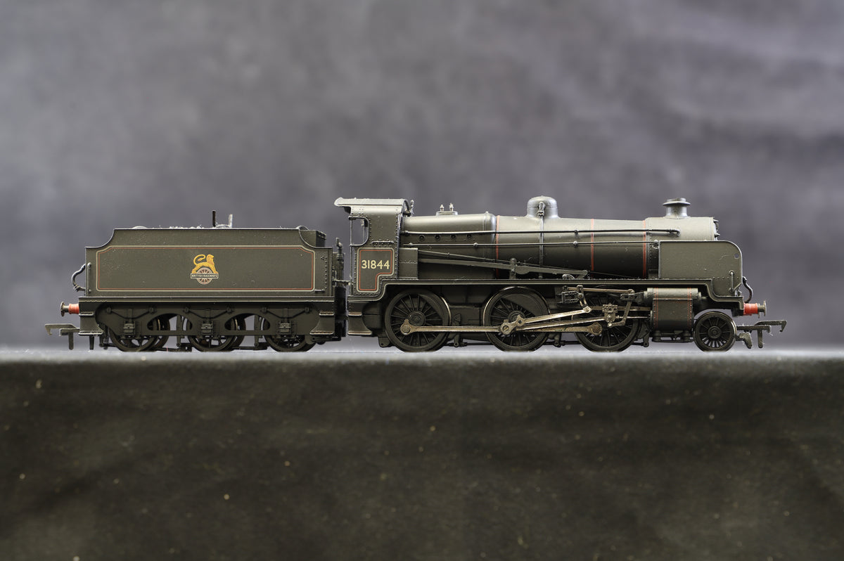 Bachmann OO 32-156 N Class &#39;31844&#39; BR Lined Black E/Emblem, Weathered