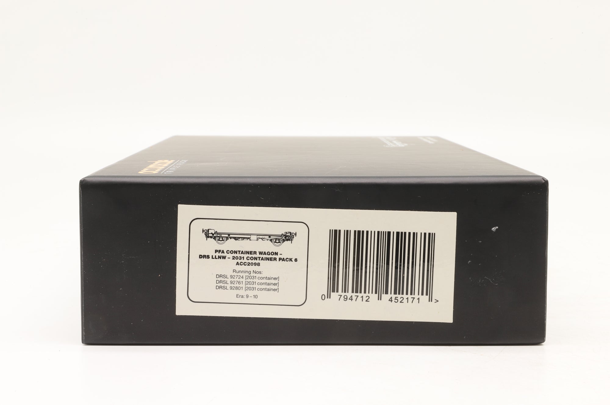 Accurascale OO ACC2098 Triple Pack of DRS PFA Container Wagons