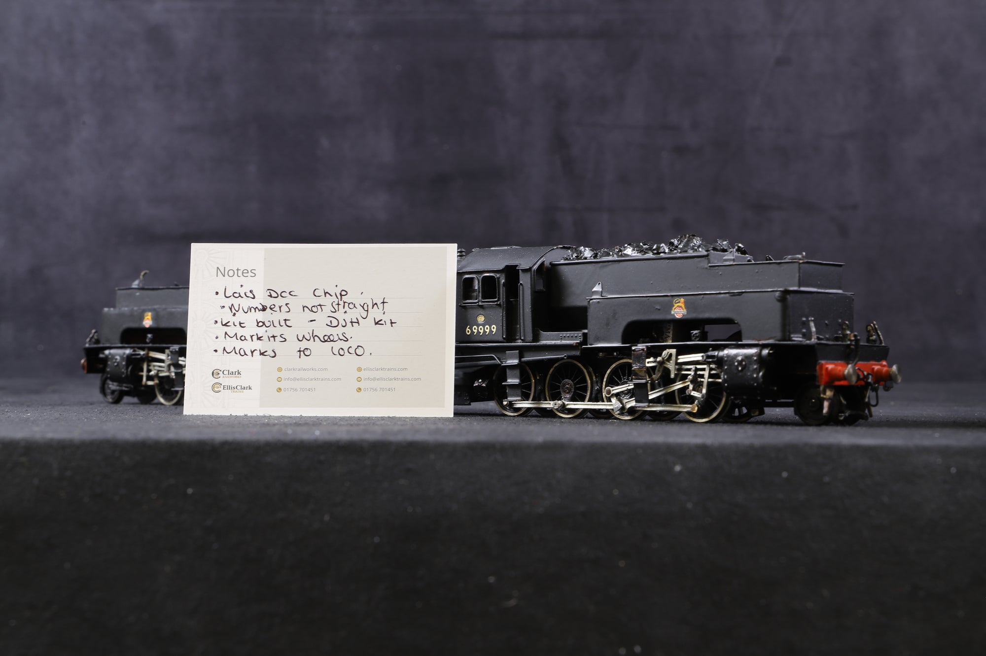 DJH OO Kit Built LNER Class U1 '69999' BR Black, DCC Fitted