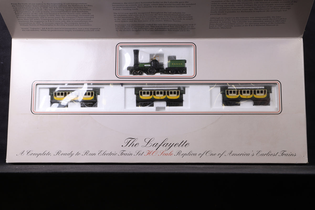 Bachmann HO 00628 American The Lafayette B&amp;O Train Set No Track