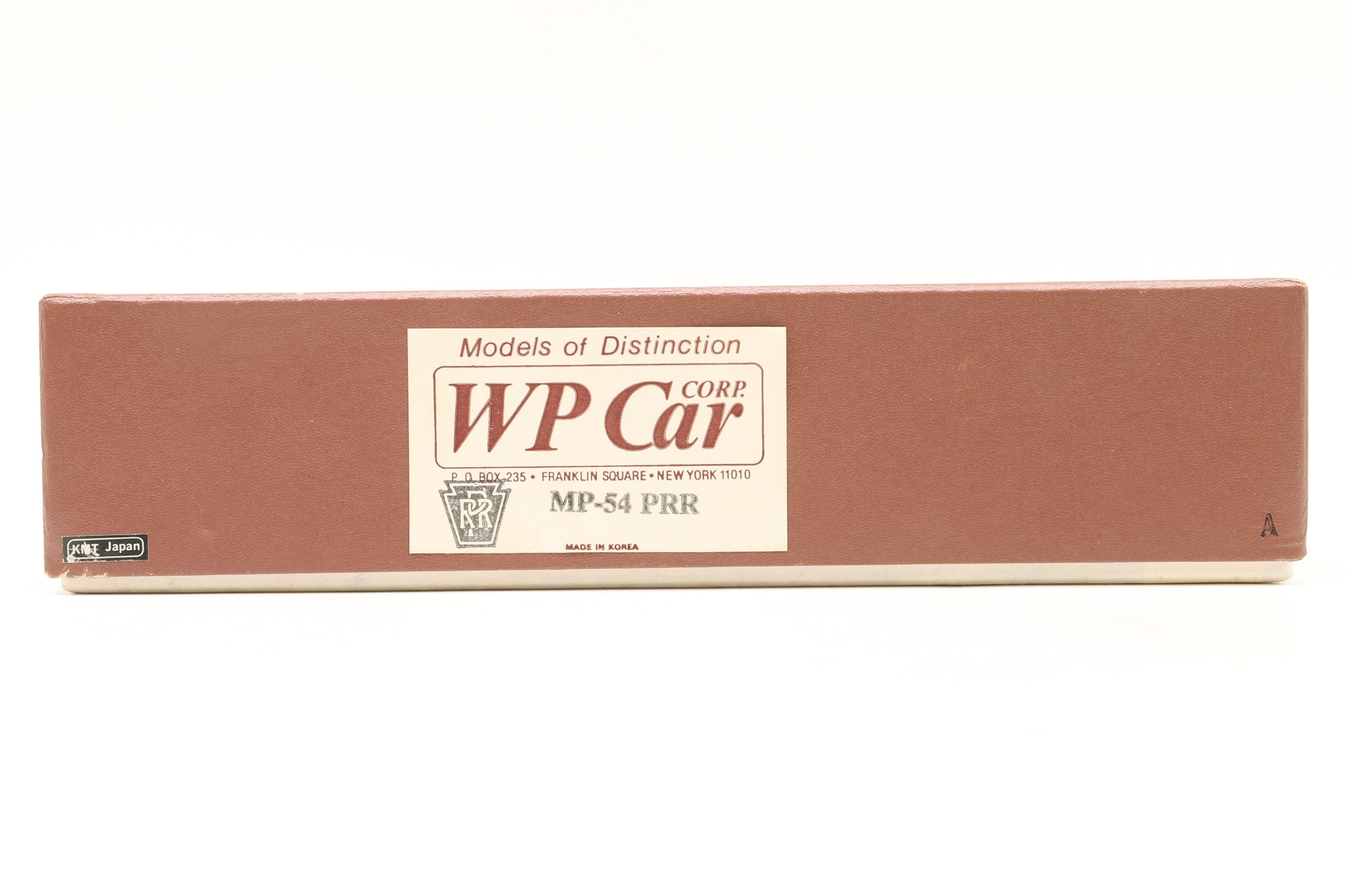 WP Car Corp. HO Brass MP-54 PRR 3 Car EMU Unpainted
