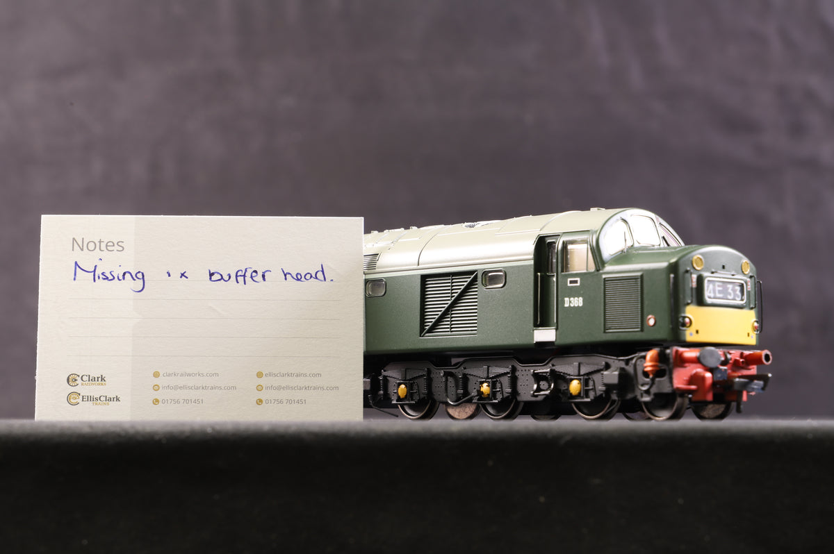 Bachmann OO 32-475 Class 40 Diesel &#39;D368&#39; BR Green Indicator Boxes
