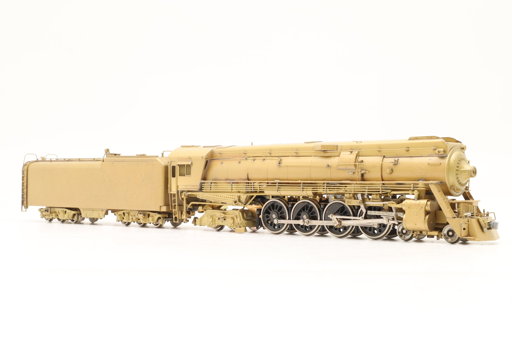 Westside Model Company HO Brass Southern Pacific GS-6 4-8--4 Steam Locomotive Unpainted Brass