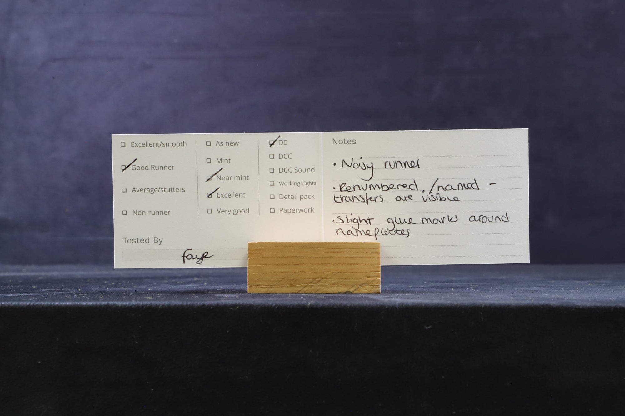 Lima OO 204806A5 Class 60 '60002' 'Capability Brown' - Renamed & Renumbered