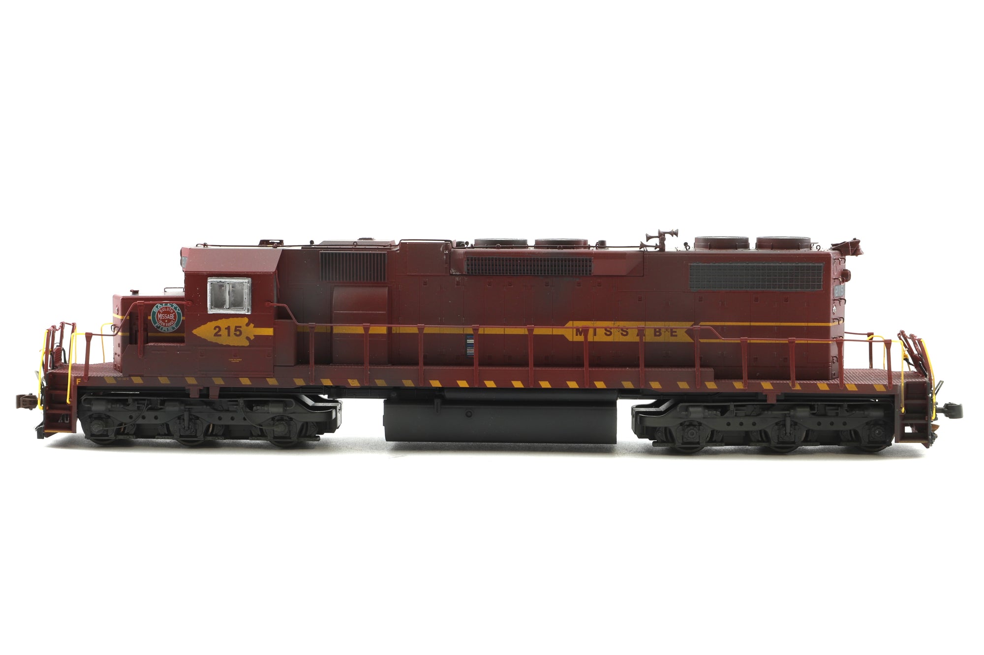 Kato HO 37-6481 EMD SD38-2 Duluth, Missabe & Iron Range '215', Weathered