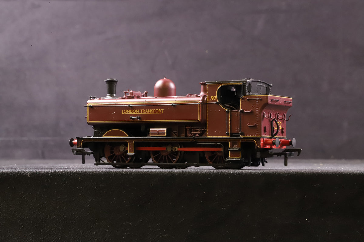 Bachmann OO 32-217A Class 57xx Pannier Tank &#39;L92&#39; London Transport Lined Maroon DCC Sound