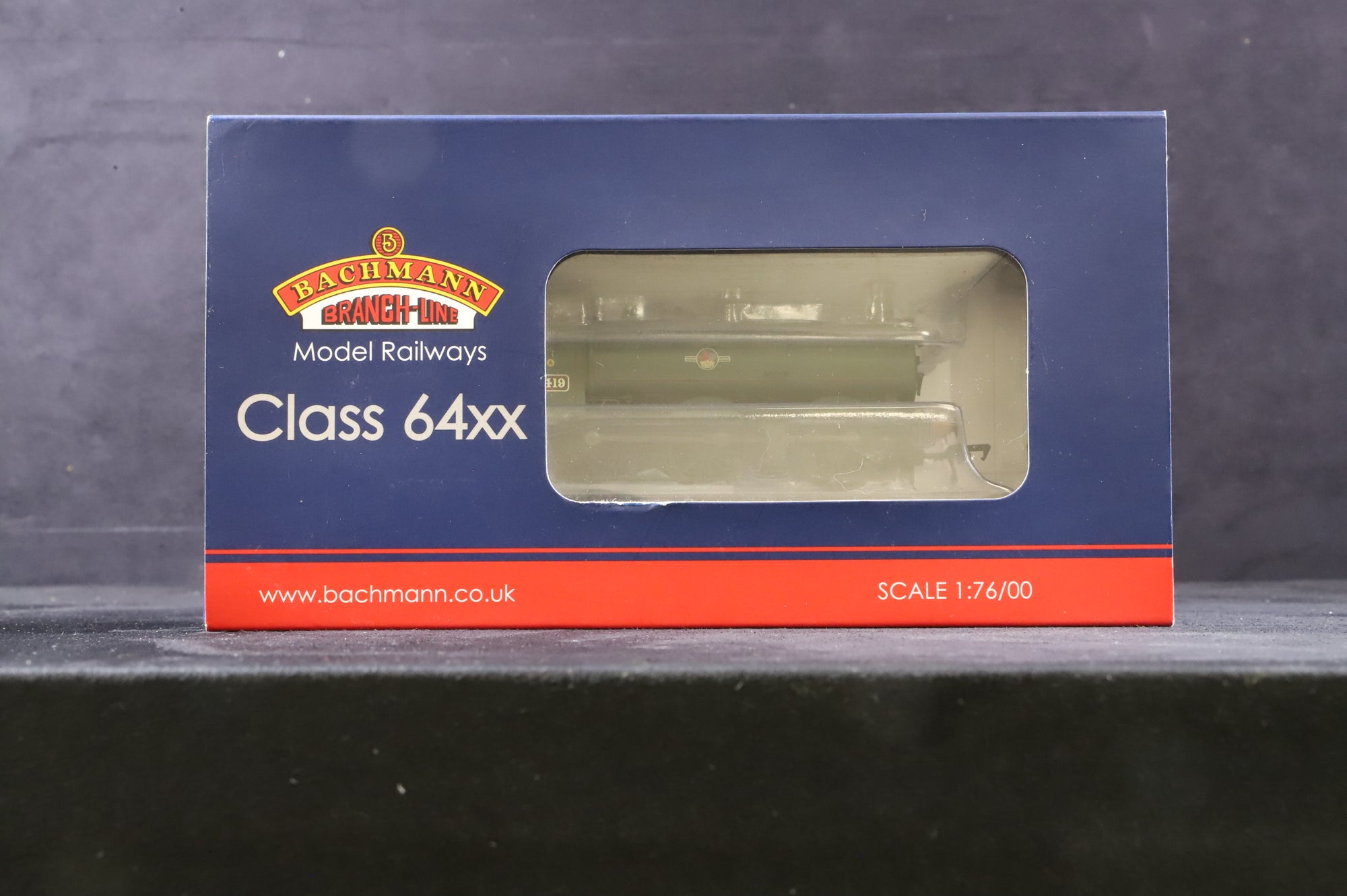 Bachmann OO 31-638 Class 64xx '6419' BR Lined Green L/C Weathered