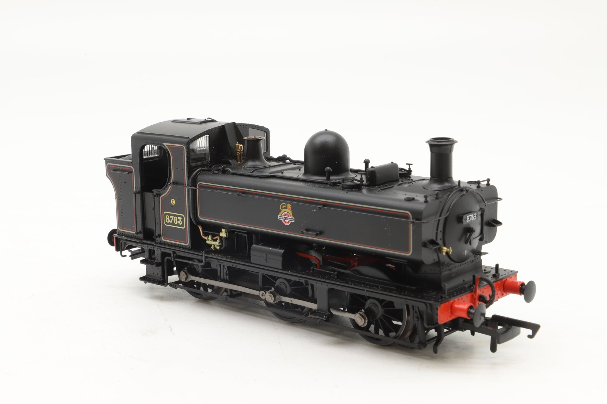Accurascale OO ACC2886 Collett 8750 Class #8763 in Lined BR Black w/ Early Crests - DCC Sound