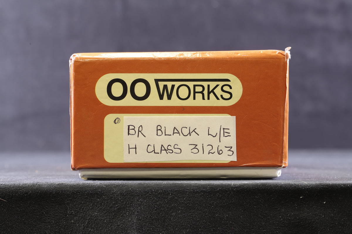 OO Works OO SR H Class &#39;31263&#39; BR Lined Black L/C