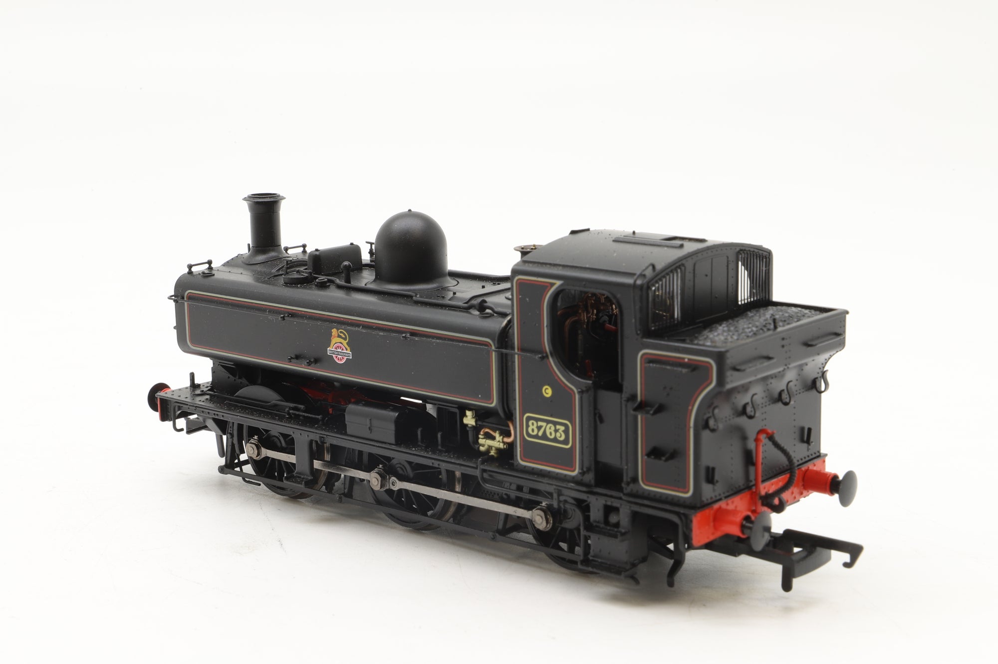 Accurascale OO ACC2886 Collett 8750 Class #8763 in Lined BR Black w/ Early Crests - DCC Sound