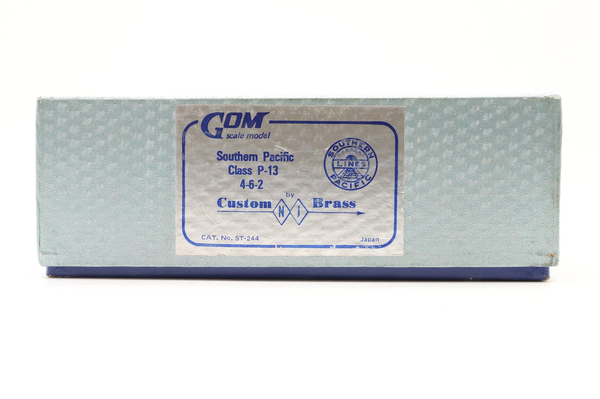 NJ Custom/GOM HO Brass ST-244 Class P-13 4-6-2, Plain Brass
