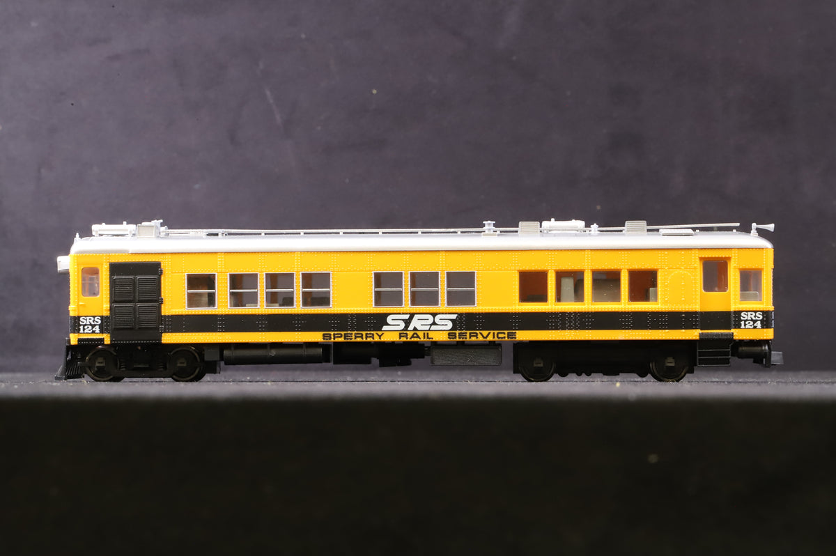Walthers HO 932-6273 Sperry Rail Car No.124 in SRS Black/Yellow