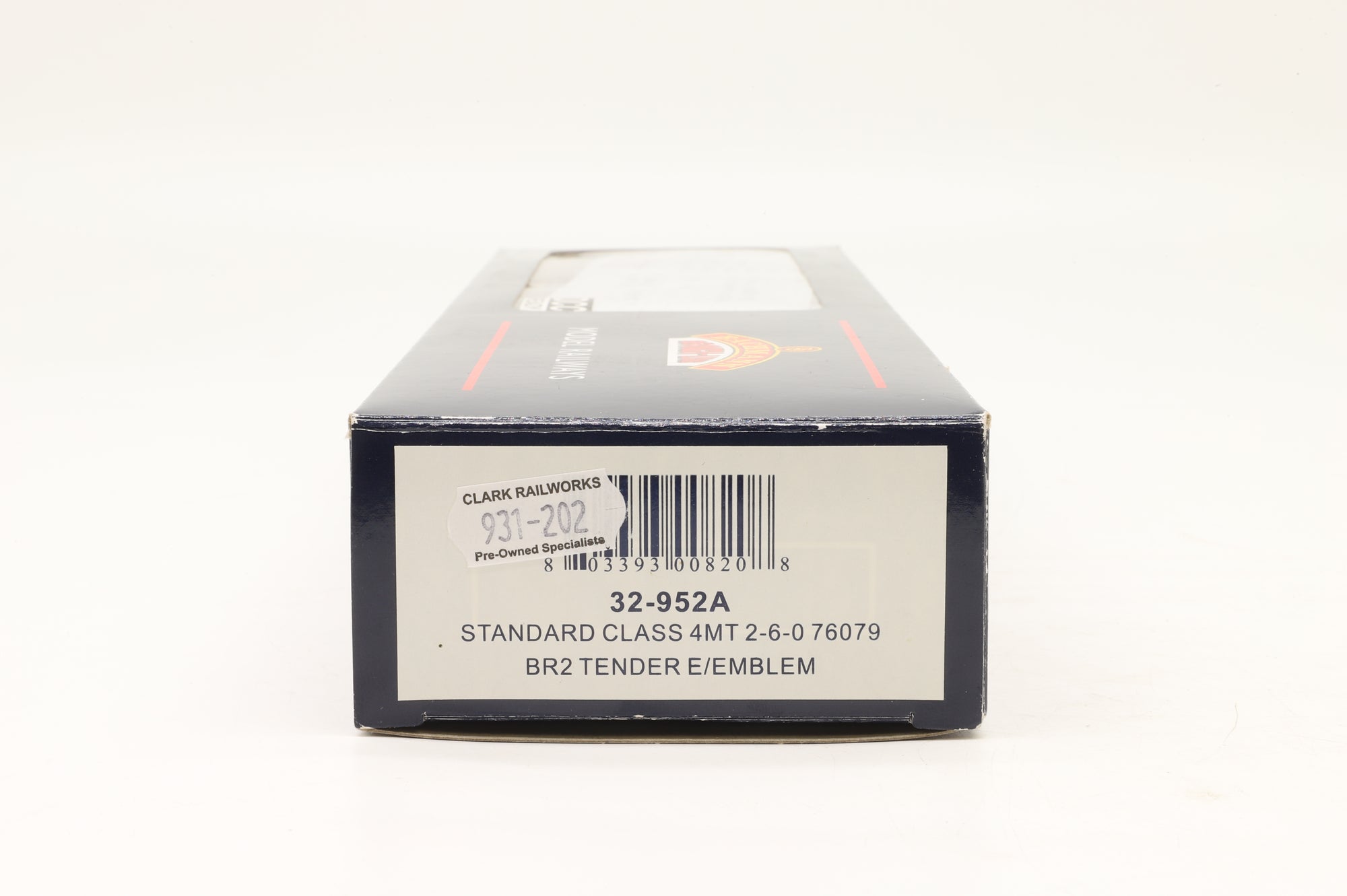 Bachmann OO 32-952A Standard Class 4MT '76079' BR2 Tender E/C Weathered