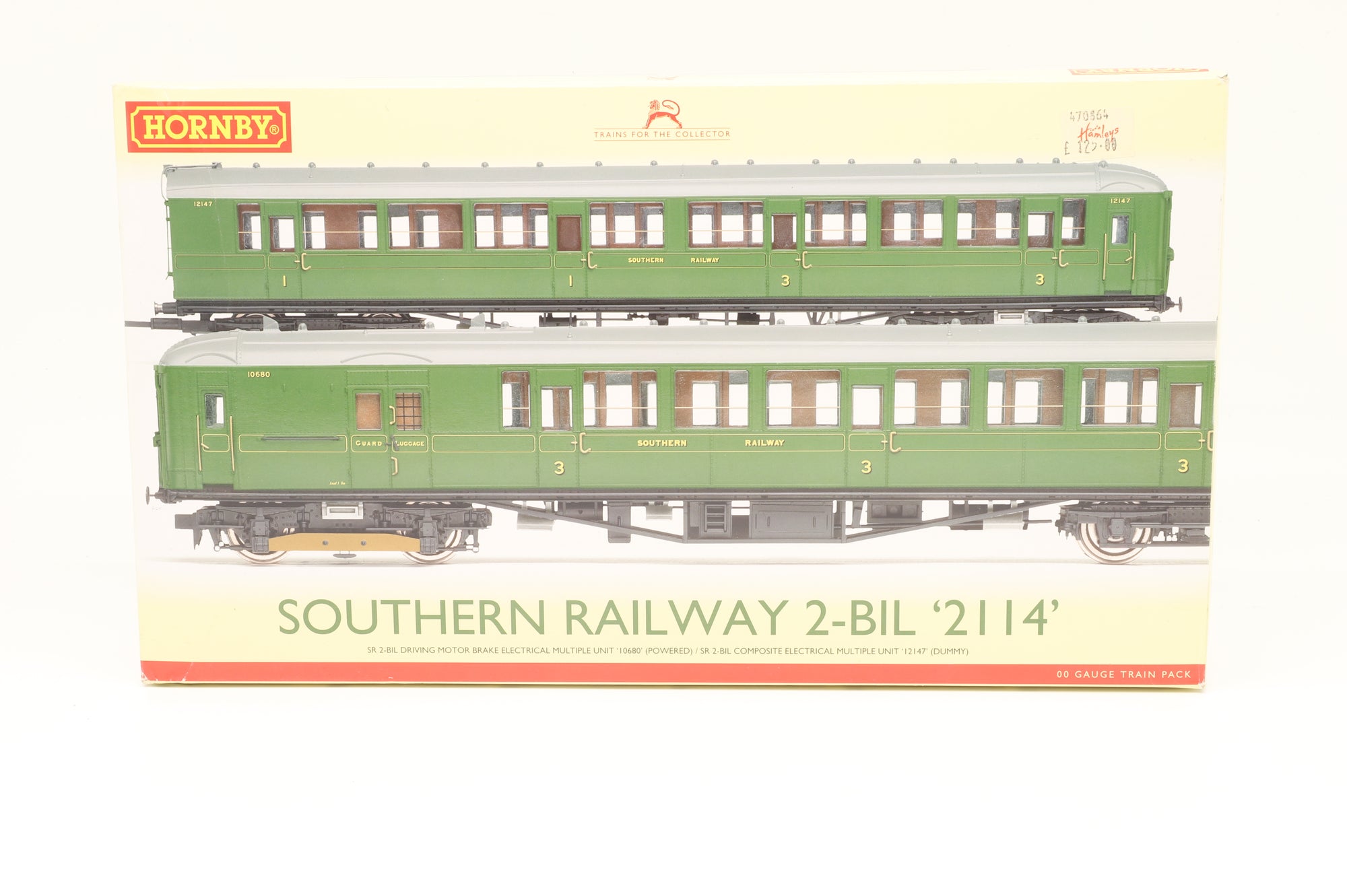 Hornby OO R3161 Southern Railway 2-Bil '2114' Train Pack, DCC Sound