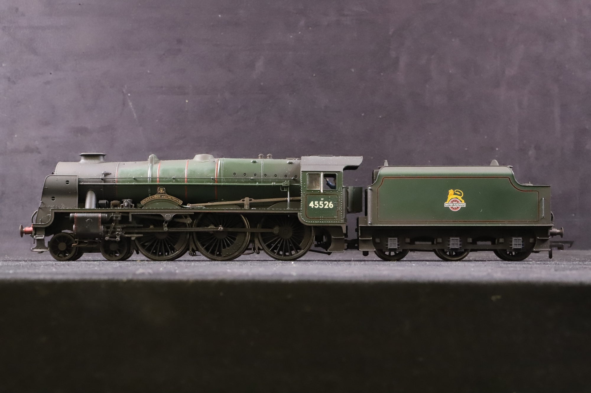 Hornby OO R2726 Patriot Class '45526' BR Lined Green E/C Weathered & Renumbered