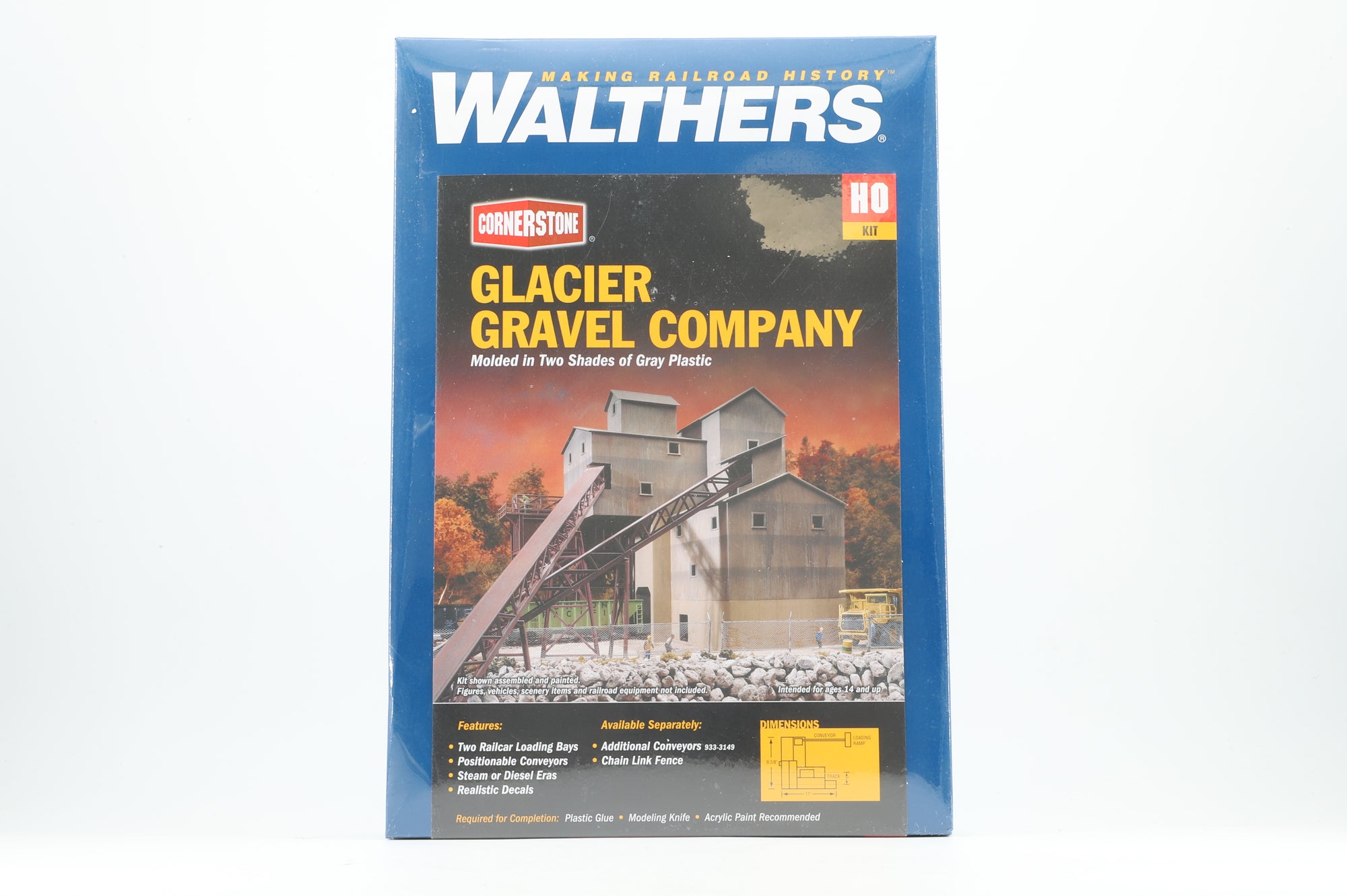 Walthers HO 933-3062 Glacier Gravel Company