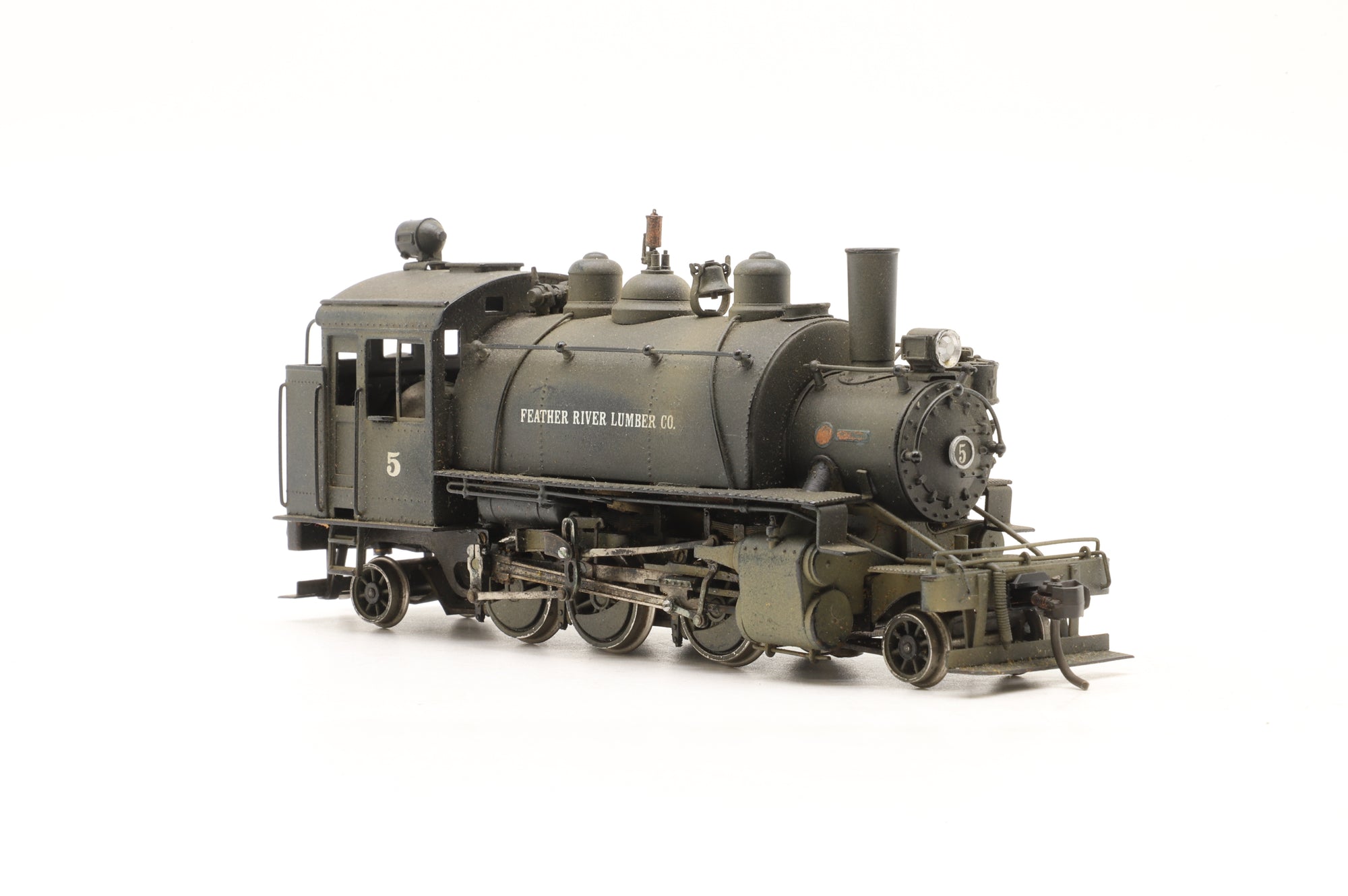 WORKSHOP NorthWest Short Line HO Brass Baldwin Saddle Tank Logging Praire Weathered