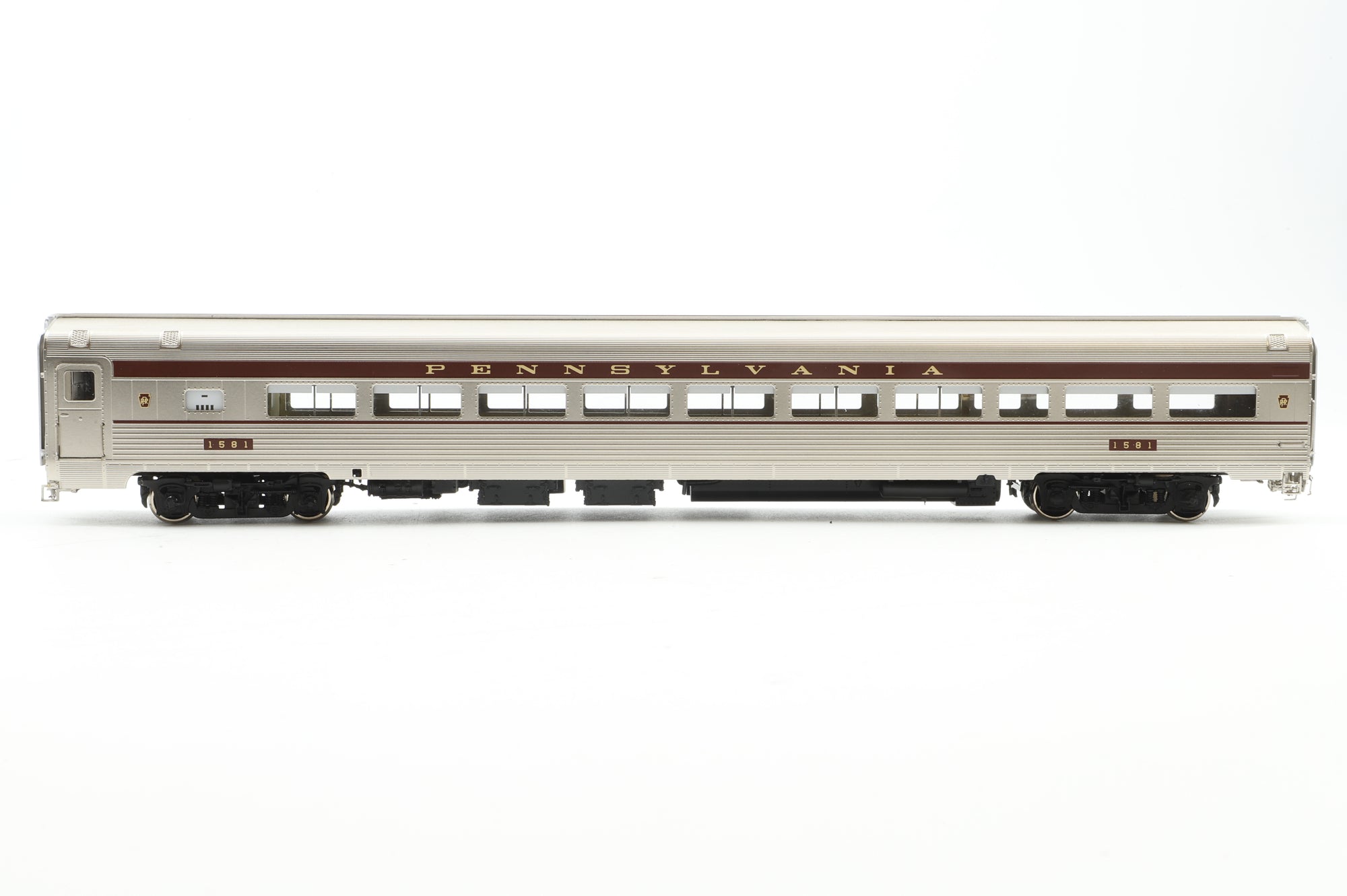 Samhongsa/Challenger Imports HO Brass Rake of 14 Pennsylvania Railroad 'Congressional', C-2A, C-2B & C-F1