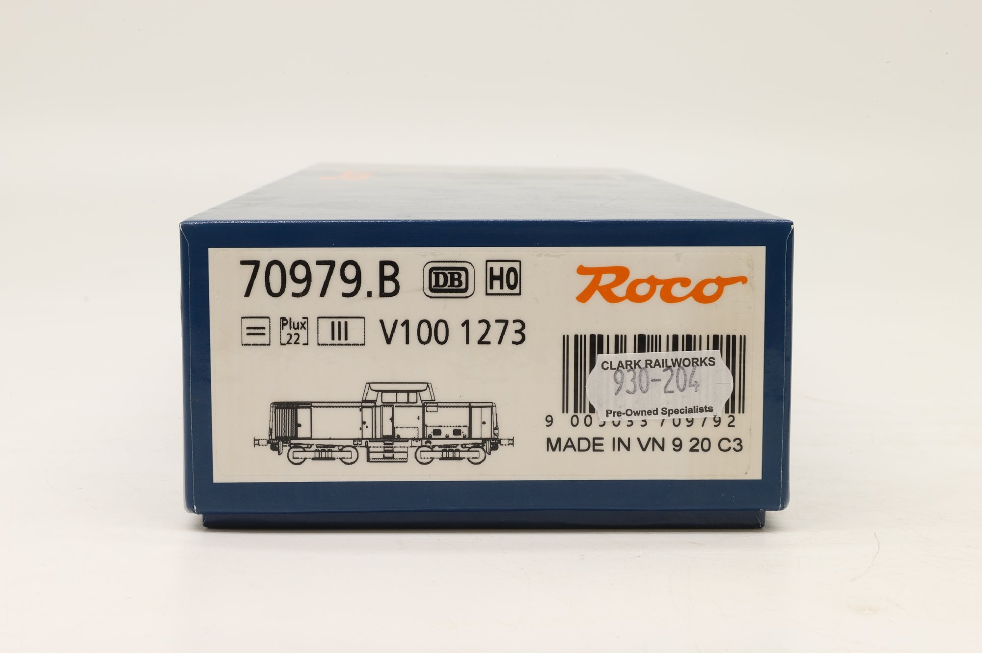 Roco HO 70979.B V100 1273 Diesel Locomotive