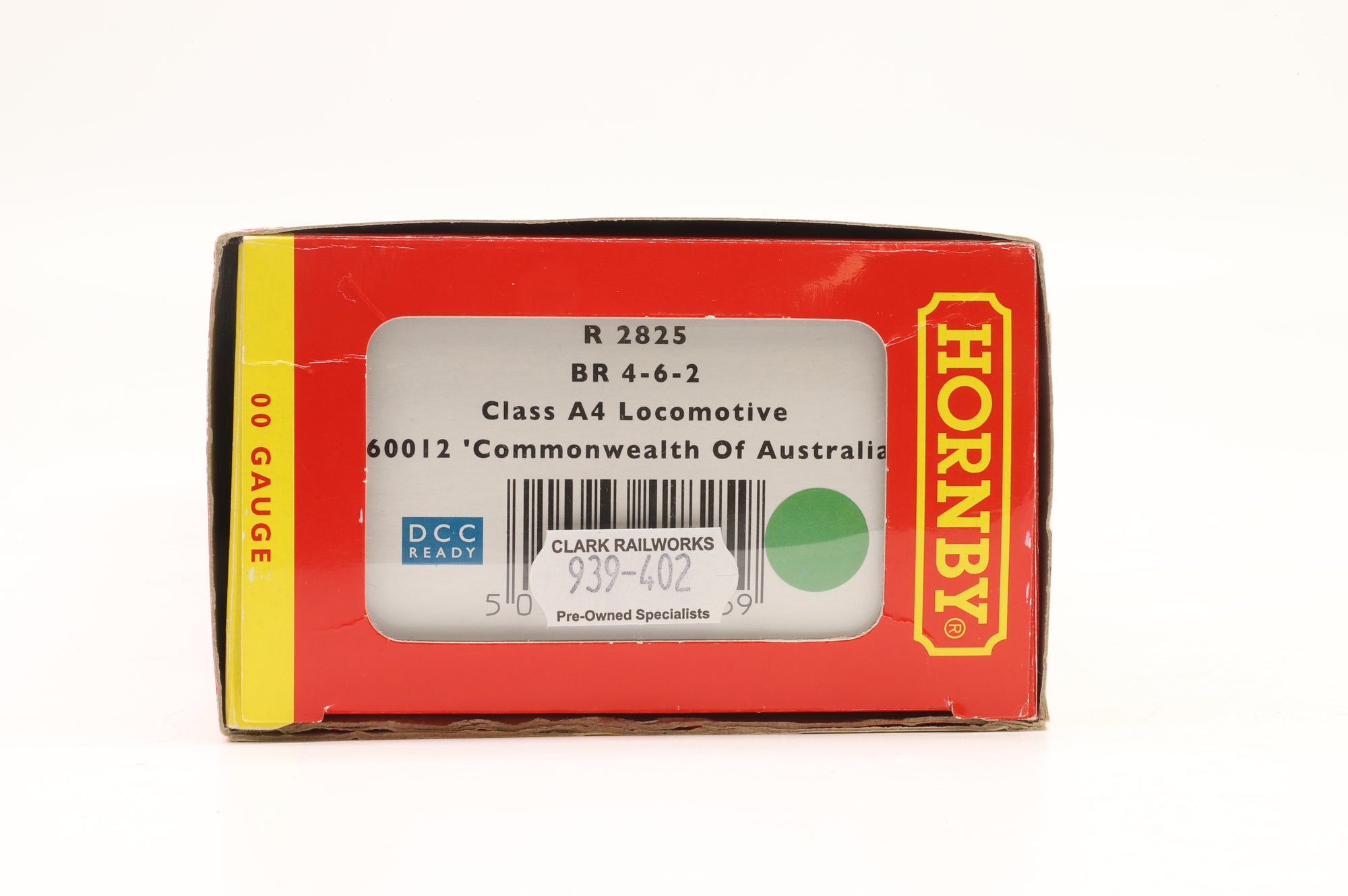 Hornby OO R2825 BR 4-6-2 Class A4 60012 'Commonwealth of Australia' Limited Edition 671/1000, DCC Fitted