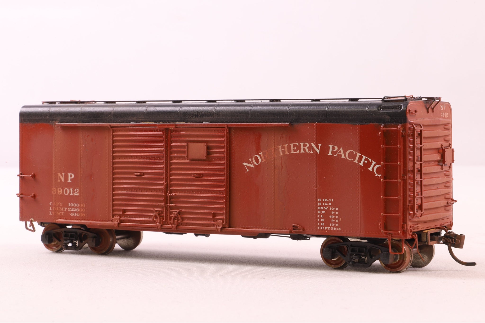 Prr Auto Rack W&R Enterprises HO Brass 3235 Box Car Auto PRR Round Roof Double Door ...