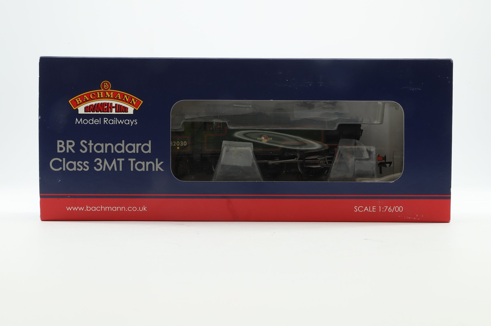 Bachmann OO 31-976A BR Standard Class 3MT Tank '82030' BR Lined Green L/Crest, DCC Sound