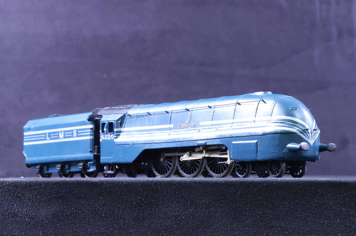 OO Kit Built Princess Coronation Class 6220 in LMS Blue (Unknown Kit)