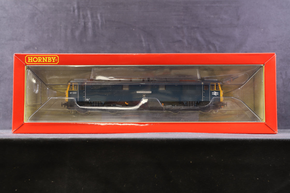 Hornby OO R3739 BR Class 87 &#39;Royal Scot/ Stephenson&#39; &#39;87001&#39;