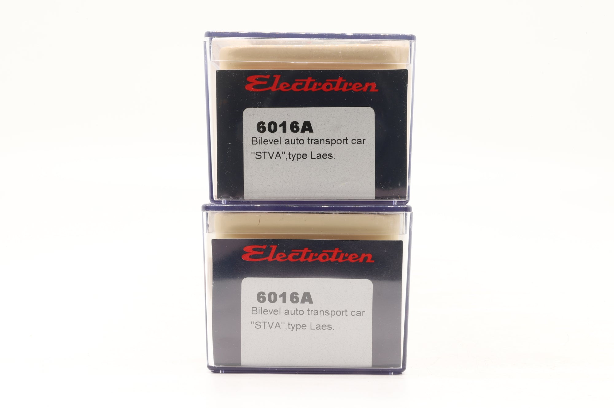 Electrotren HO 6016A x2 Rake of 2 STVA Car Transporter Wagons