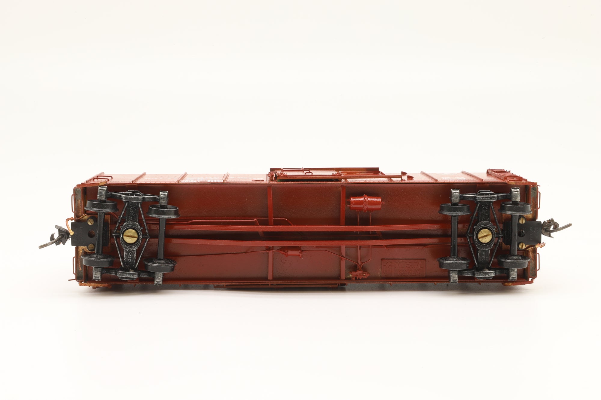 Overland Models Inc. HO Brass OMI-1387 B&O 'M-15A' Box Car Wagon Top '379 001' Renumbered