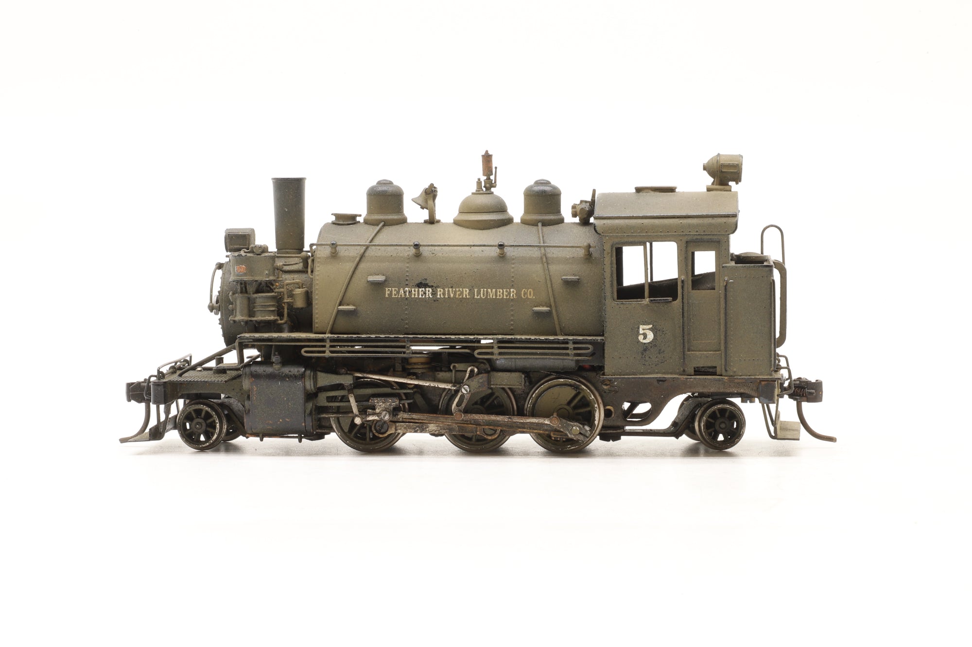 WORKSHOP NorthWest Short Line HO Brass Baldwin Saddle Tank Logging Praire Weathered