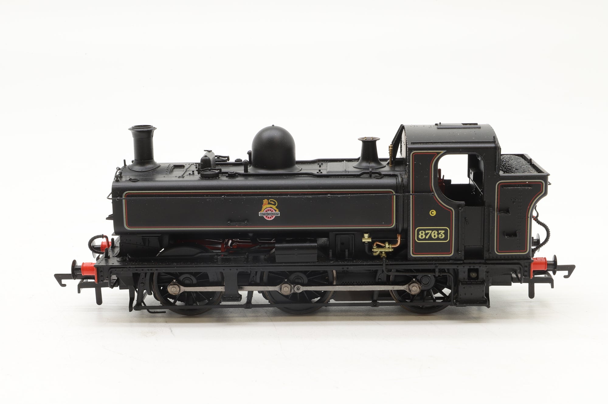 Accurascale OO ACC2886 Collett 8750 Class #8763 in Lined BR Black w/ Early Crests - DCC Sound
