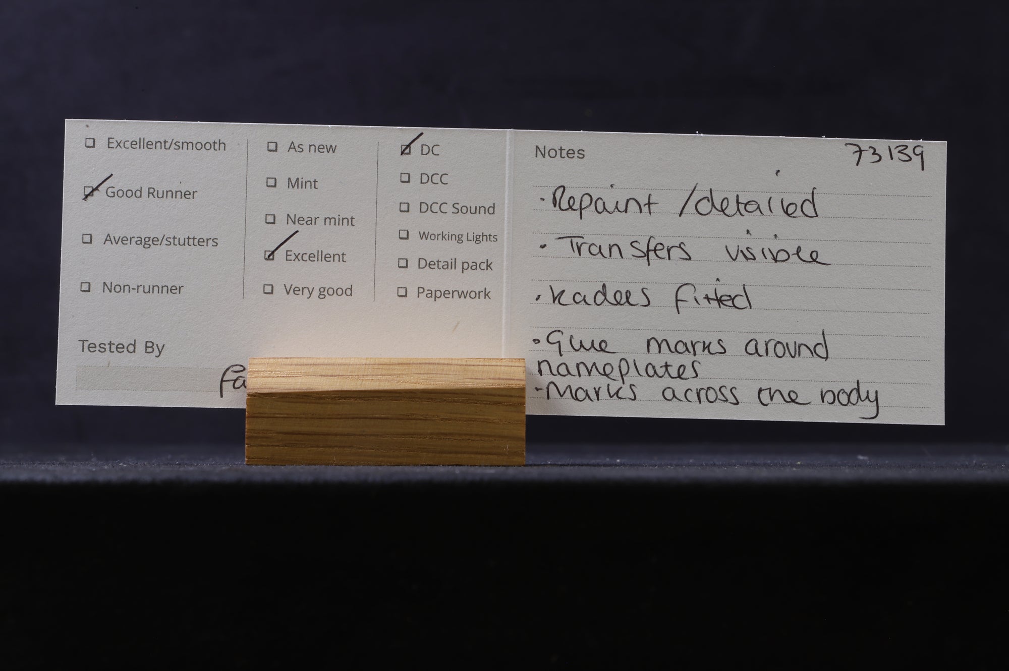 Hornby OO Class 73 'Shakespeare Cliff' '73139', Plum/Cream - Repainted, renumbered & renamed