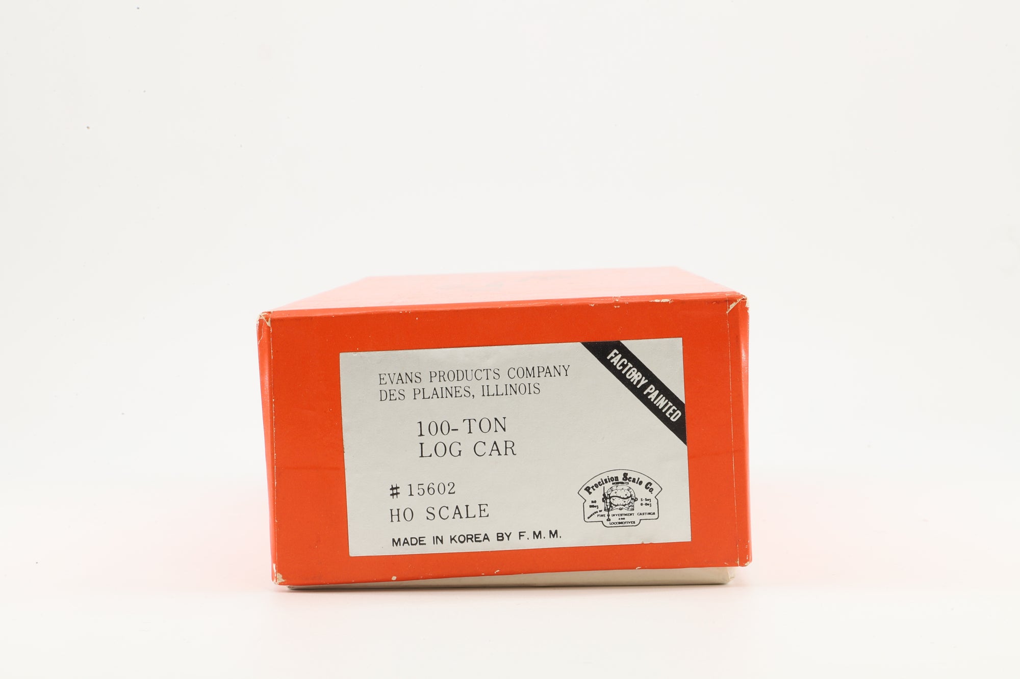 Precision Scale HO Brass 15602 Log & Pole Car Evans GSPX 100-Ton