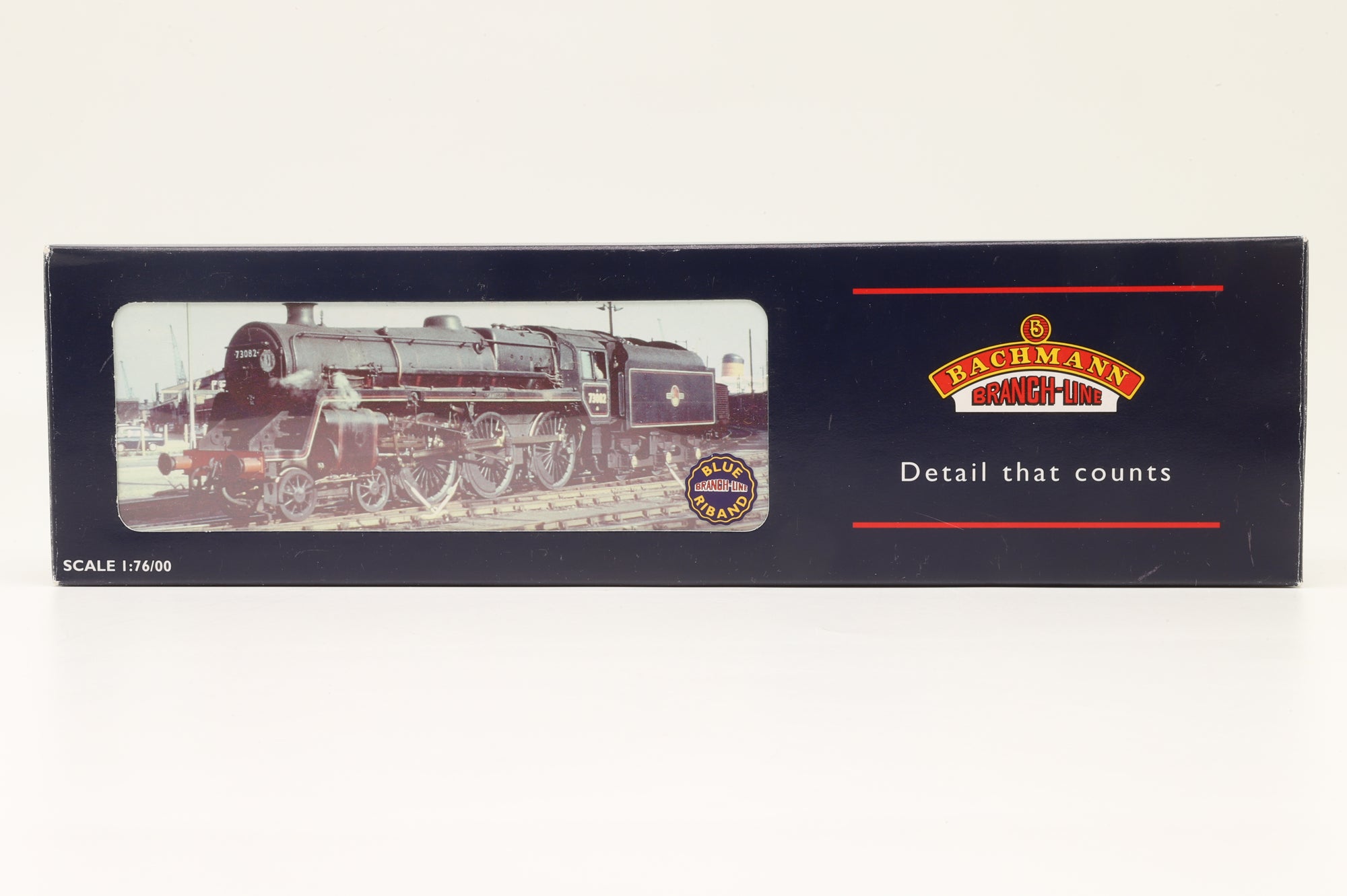 Bachmann OO 32-503 Standard Class 5MT '73030' BR Black E/Emblem BR1 Tender W/H Pump