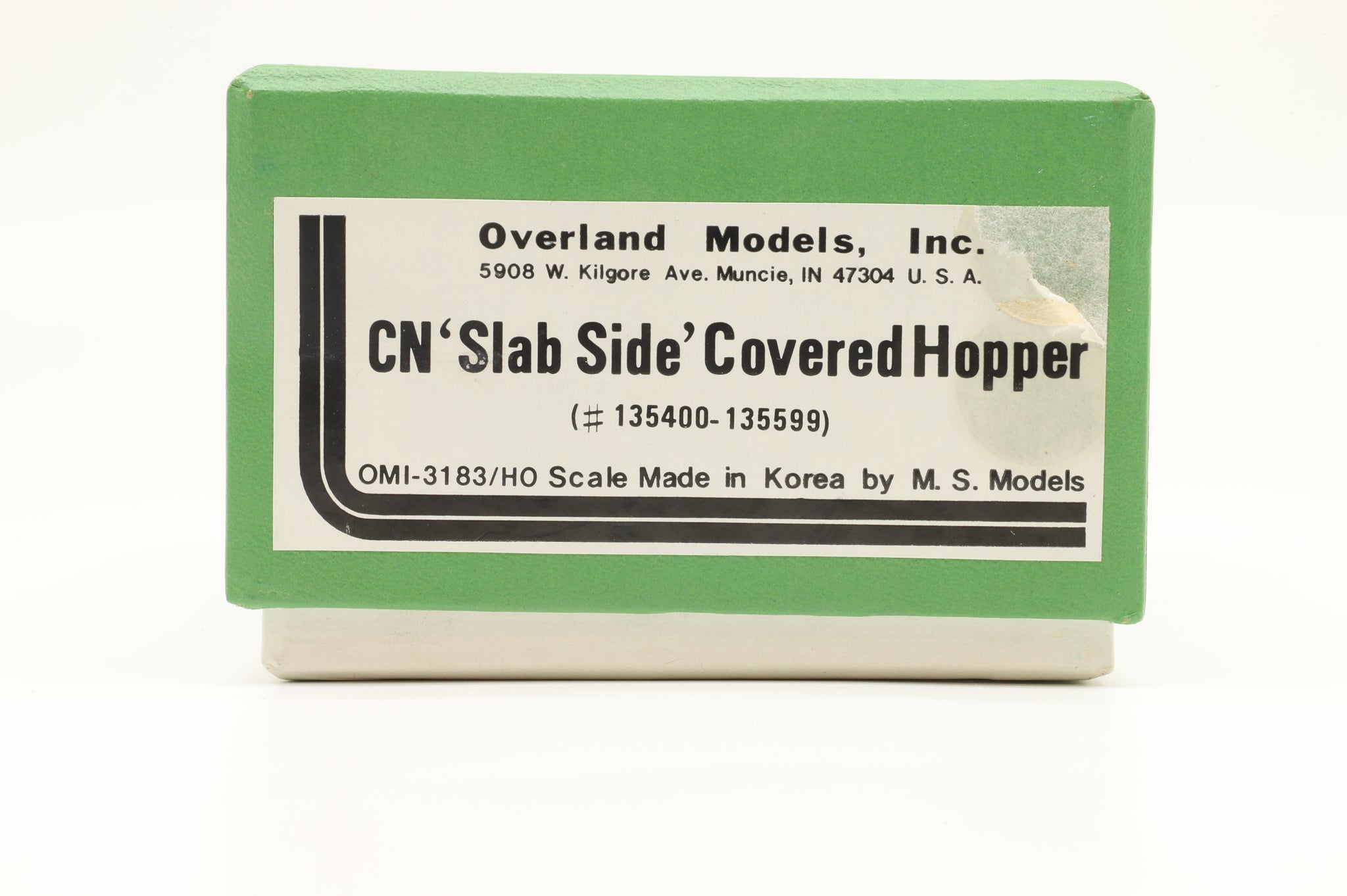 クリリンページ Overland Models Inc. HO Brass OMI-3183 CN Slab Side Covered Hopper