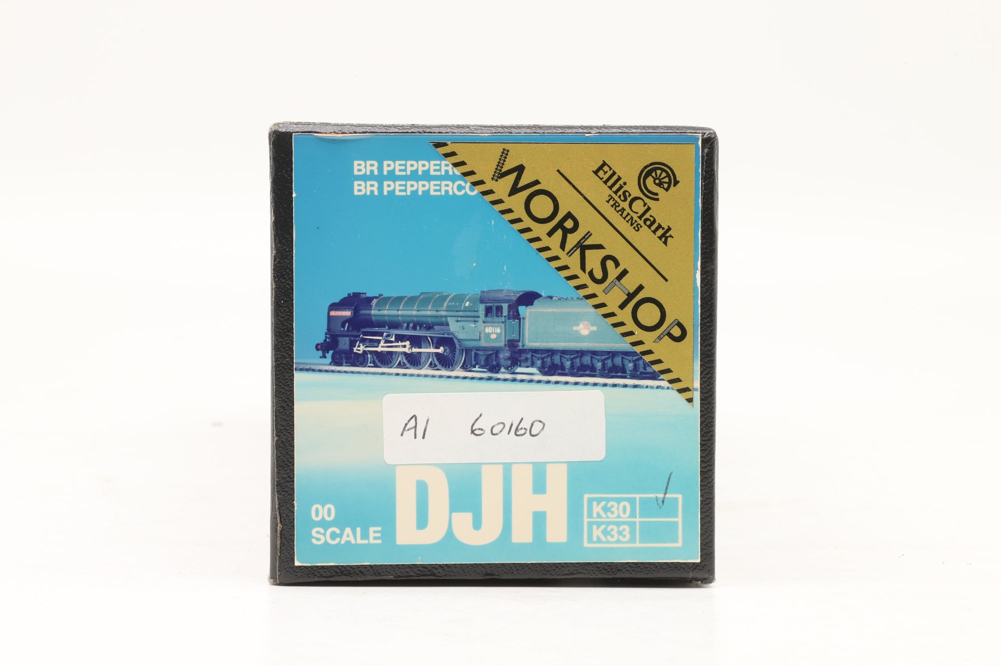 WORKSHOP DJH OO K30/K33 Peppercorn Class A1 '60160' 'Auld Reekie' BR Lined Green E/C Kit Built