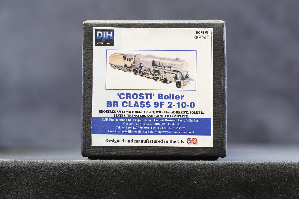DJH OO K95 &#39;Crosti&#39; Boiler BR Class 9F 2-10-0 Kit