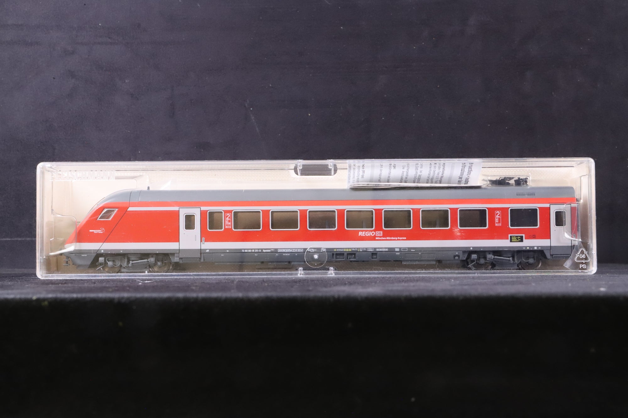 Fleischmann/Roco HO Rake of 3 DB Rolling Stock