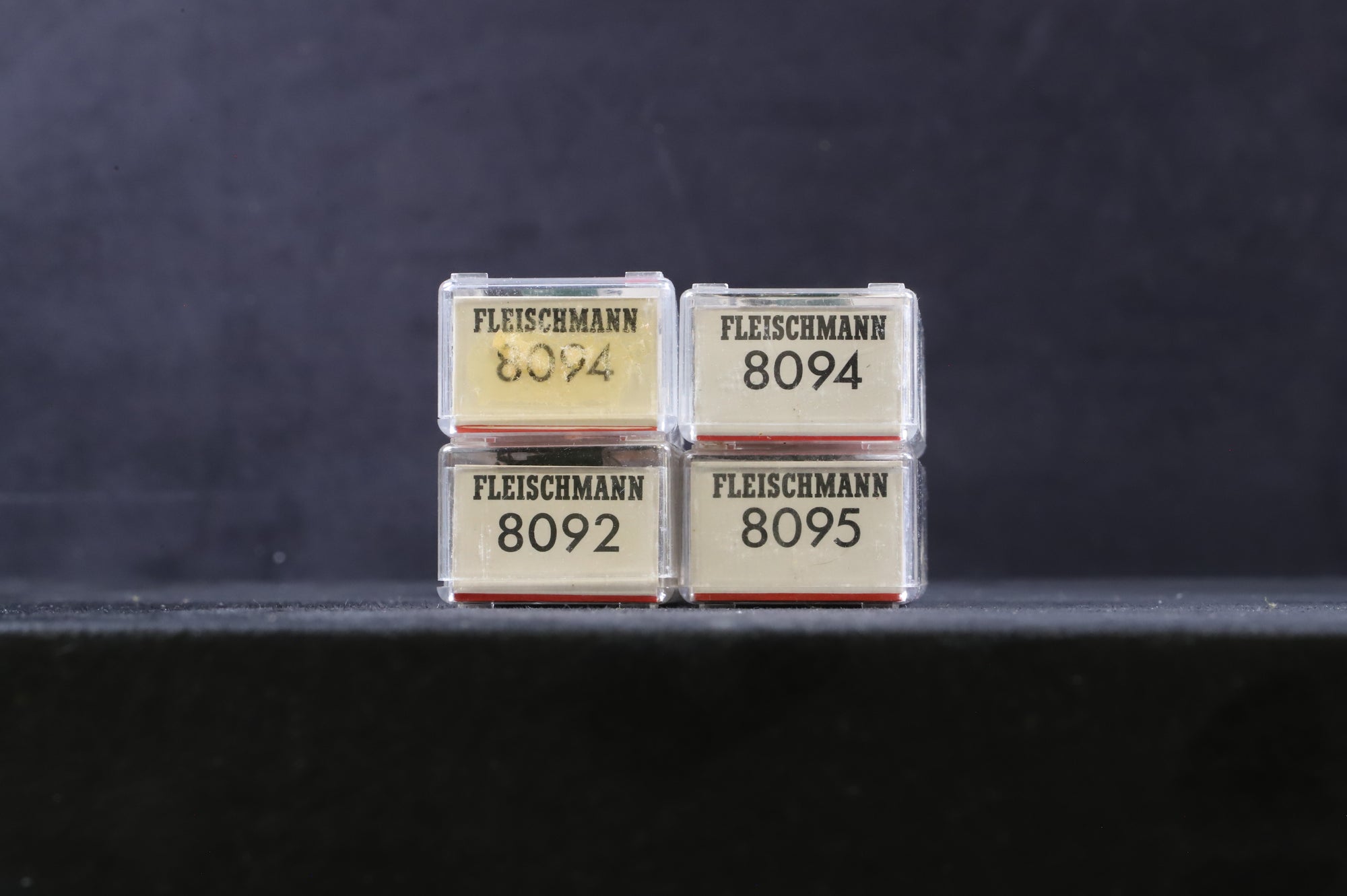 Fleischmann N Gauge Rake of 4 Green Deutsche Reichsbahn 6-Wheel Coaches