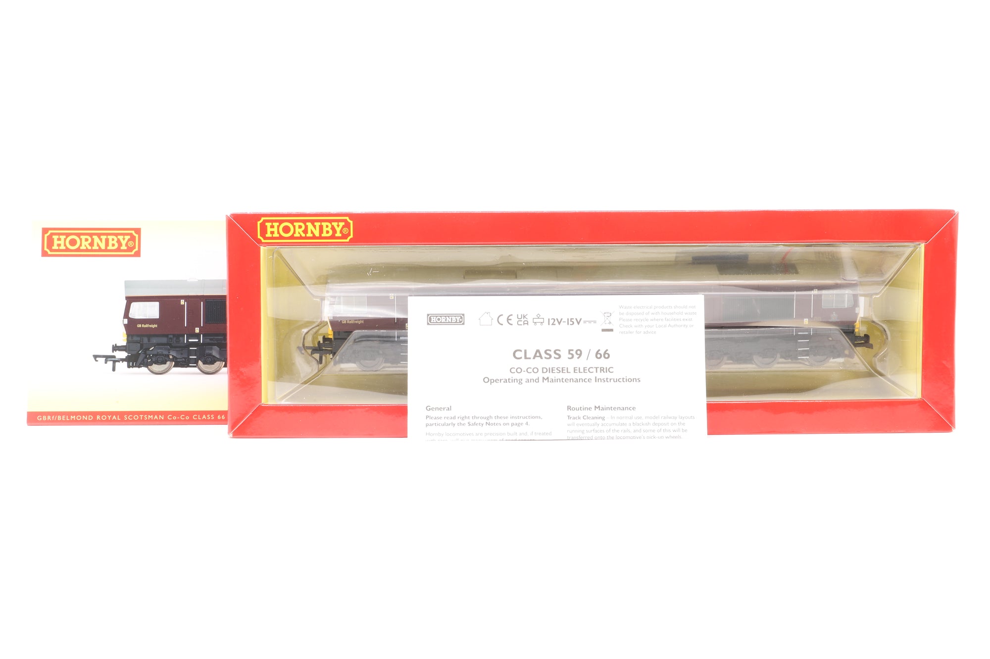 Hornby OO R3950A Class 66 '66746' Diesel Locomotive GBRf/ Belmond Royal Scotsman