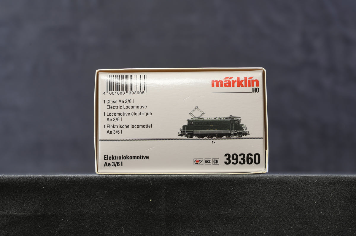 Marklin HO 39360 Class Ae3/6 I Electric Loco, MFX Sound