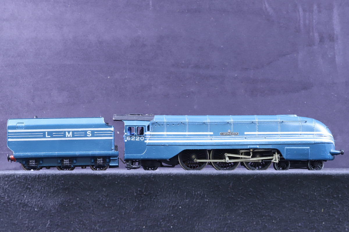 OO Kit Built Princess Coronation Class 6220 in LMS Blue (Unknown Kit)