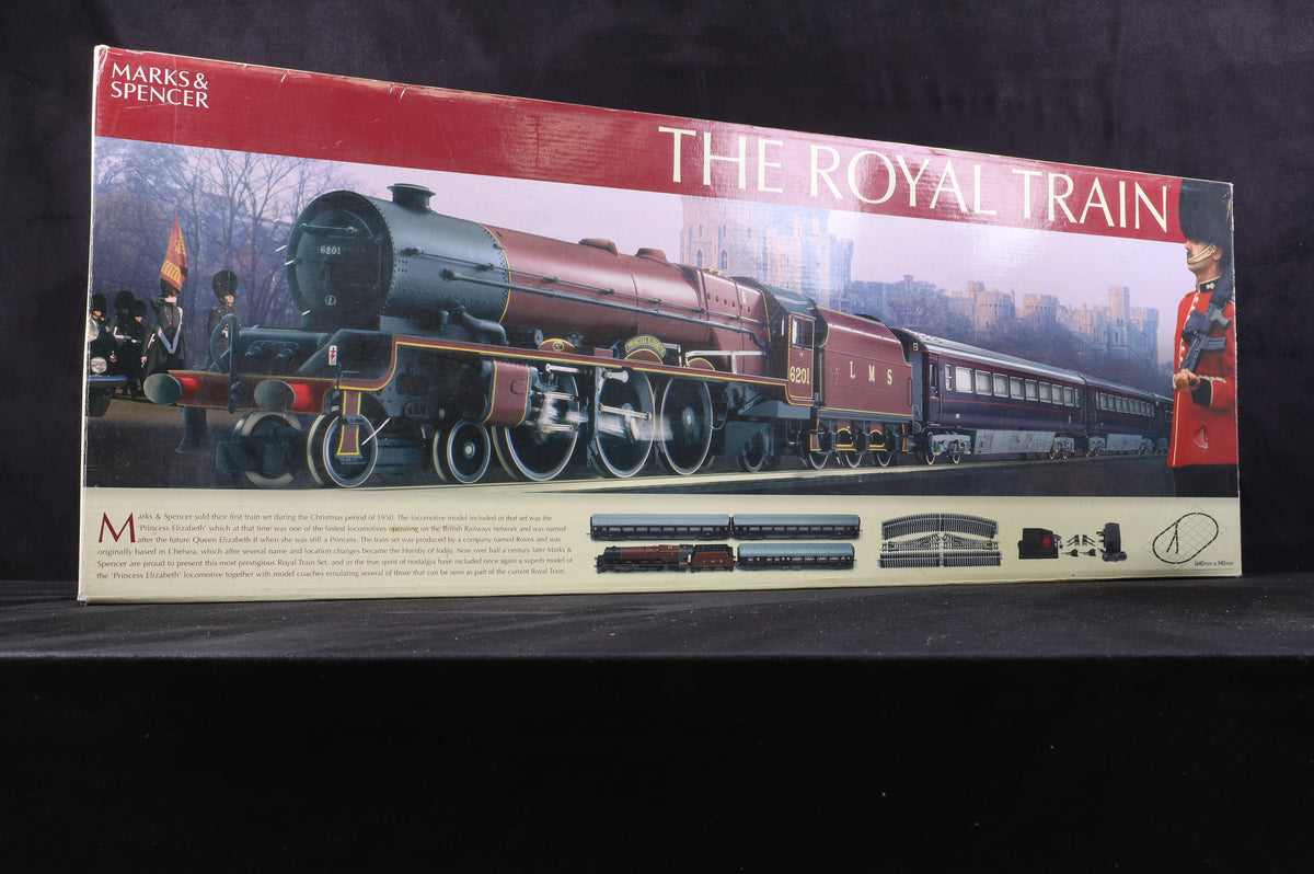 Hornby OO R1045 Marks &amp; Spencer &#39;The Royal Train Set&#39; Non Runner