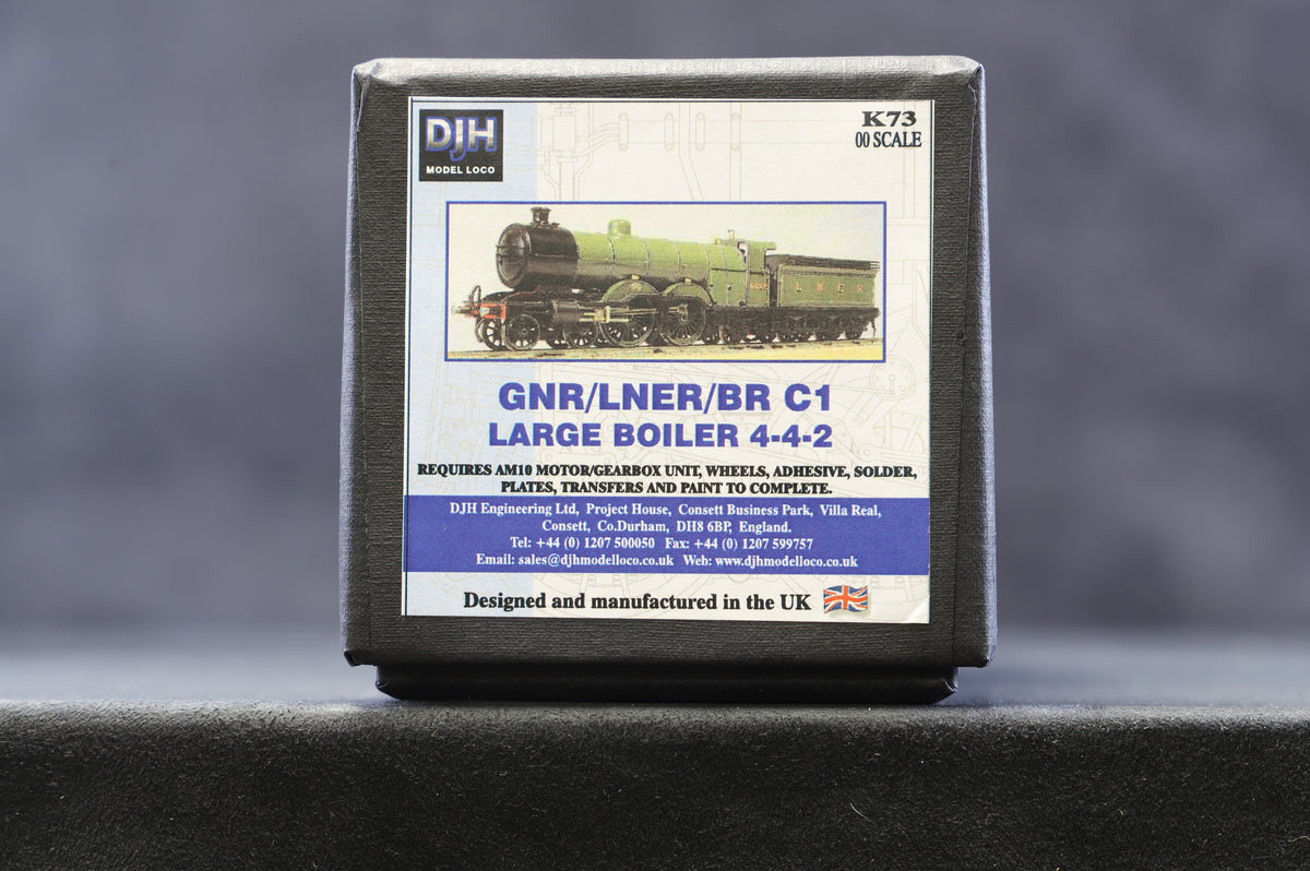 DJH OO K73 GNR/LNER/BR C1 Large Boiler 4-4-2 Kit