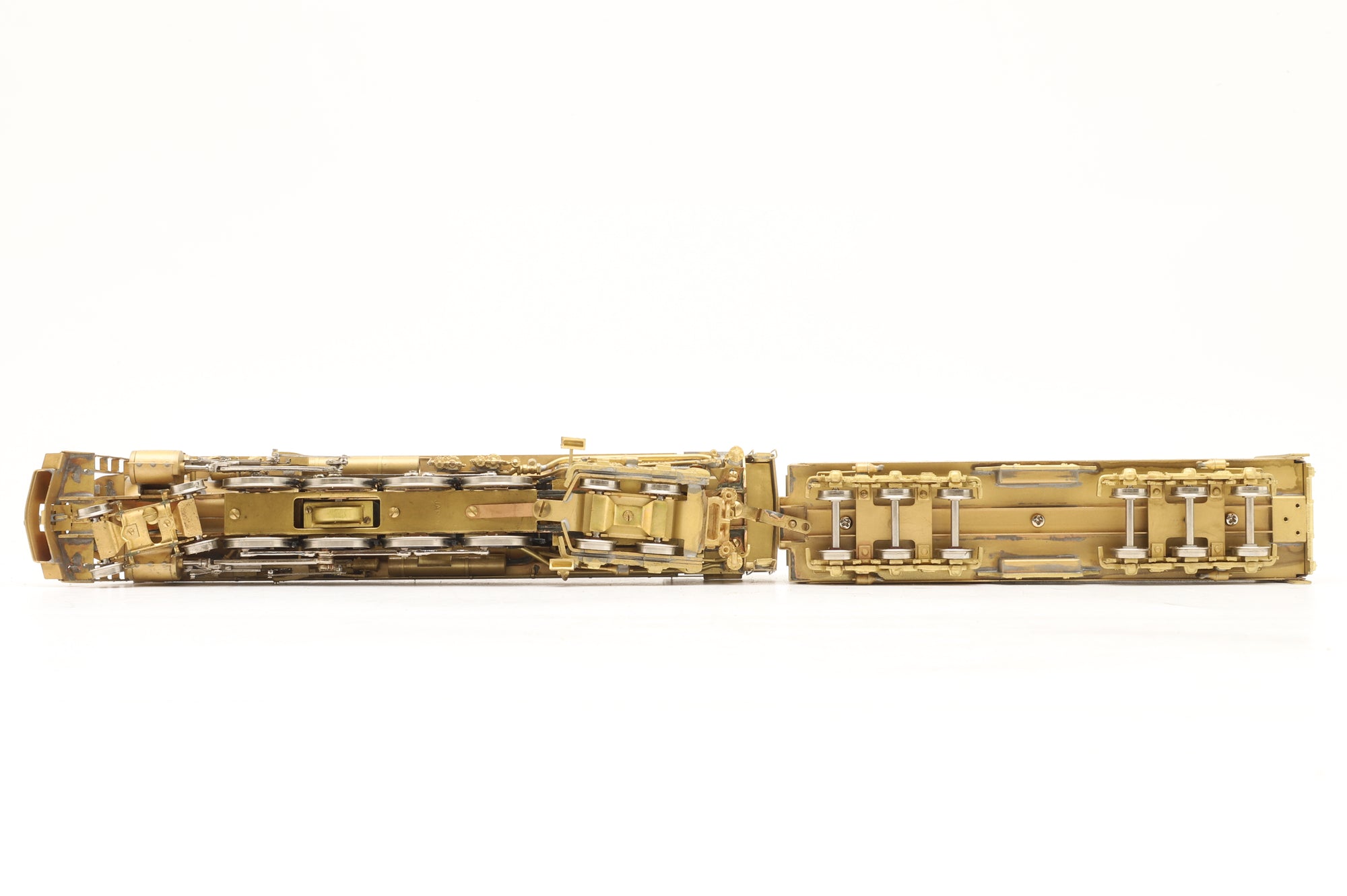 Westside Model Company HO Brass Southern Pacific GS-6 4-8--4 Steam Locomotive Unpainted Brass